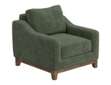Olivo Wooden Frame Armchair | Mid-Century Modern Design