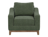 Olivo Wooden Frame Armchair | Mid-Century Modern Design