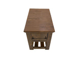 1 Drawer Chairside Table - Walnut Occasional Tables Collection