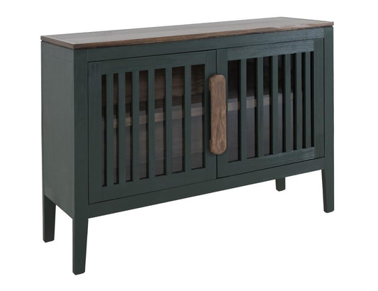 Autumn Console 2 Door 1 Shelf - Pine Wood Storage Cabinet