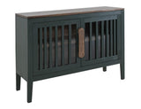 Autumn Console 2 Door 1 Shelf - Pine Wood Storage Cabinet