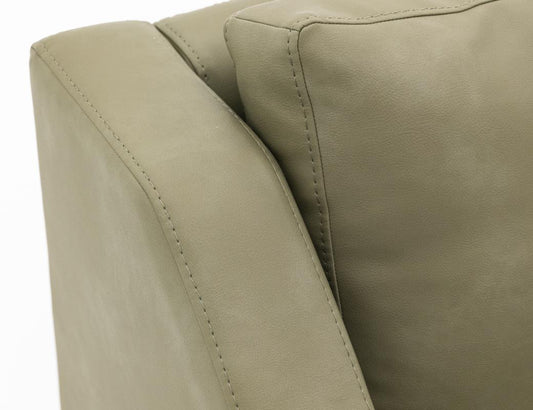 Wooden Frame Armchair with Pine Base | Teca Collection