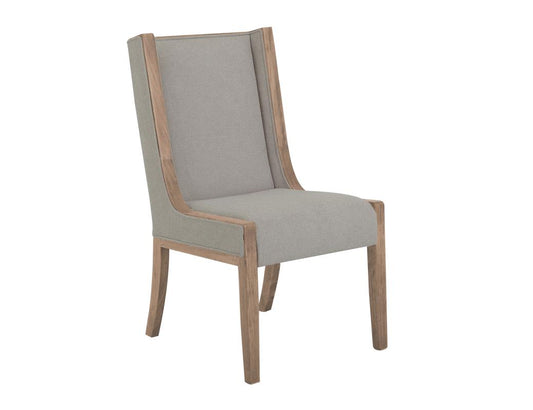 Balam Wooden Dining Chair - Melina Wood Upholstered Seat