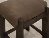 Balam 24" Melina Wood Stool - Durable & Stylish