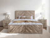 White Balam 2 Drawer Nightstand | Modern Mango & Teak Wood