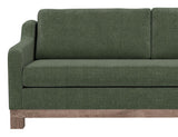 Wooden Frame Sectional Loveseat - Samba Collection