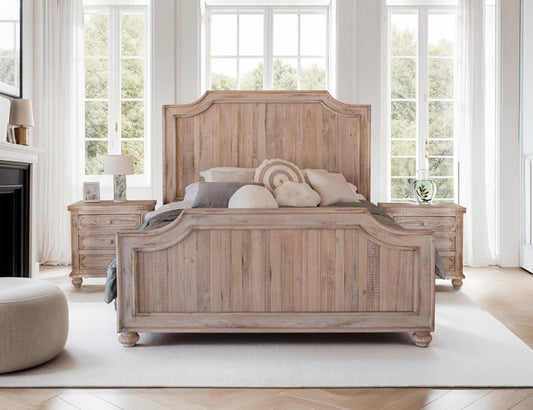 3 Drawer Nightstand | Aruba Mango Wood Bedside Table