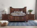 2 Drawer Nightstand - Madeira Collection Premium Wood
