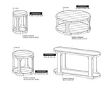 Black Balam 1 Shelf End Table | Handcrafted Mango & Teak Wood