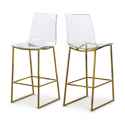 Lumen Gold Counter Stool