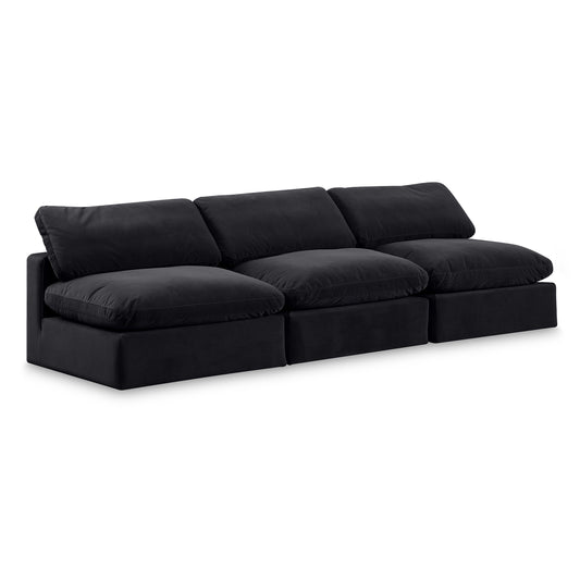 Comfy Velvet Sofa