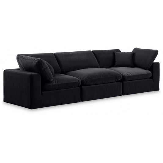 Comfy Velvet Sofa