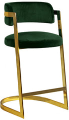 Stephanie Velvet Counter Stool