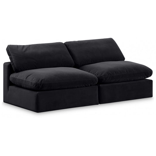 Comfy Velvet Sofa