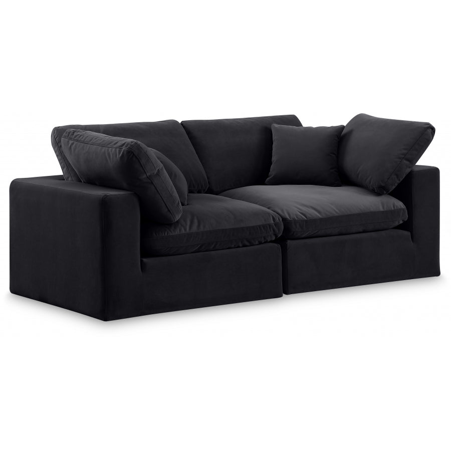 Comfy Velvet Sofa