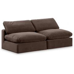 Comfy Velvet Sofa