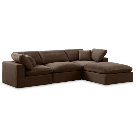 Comfy Velvet Sectional