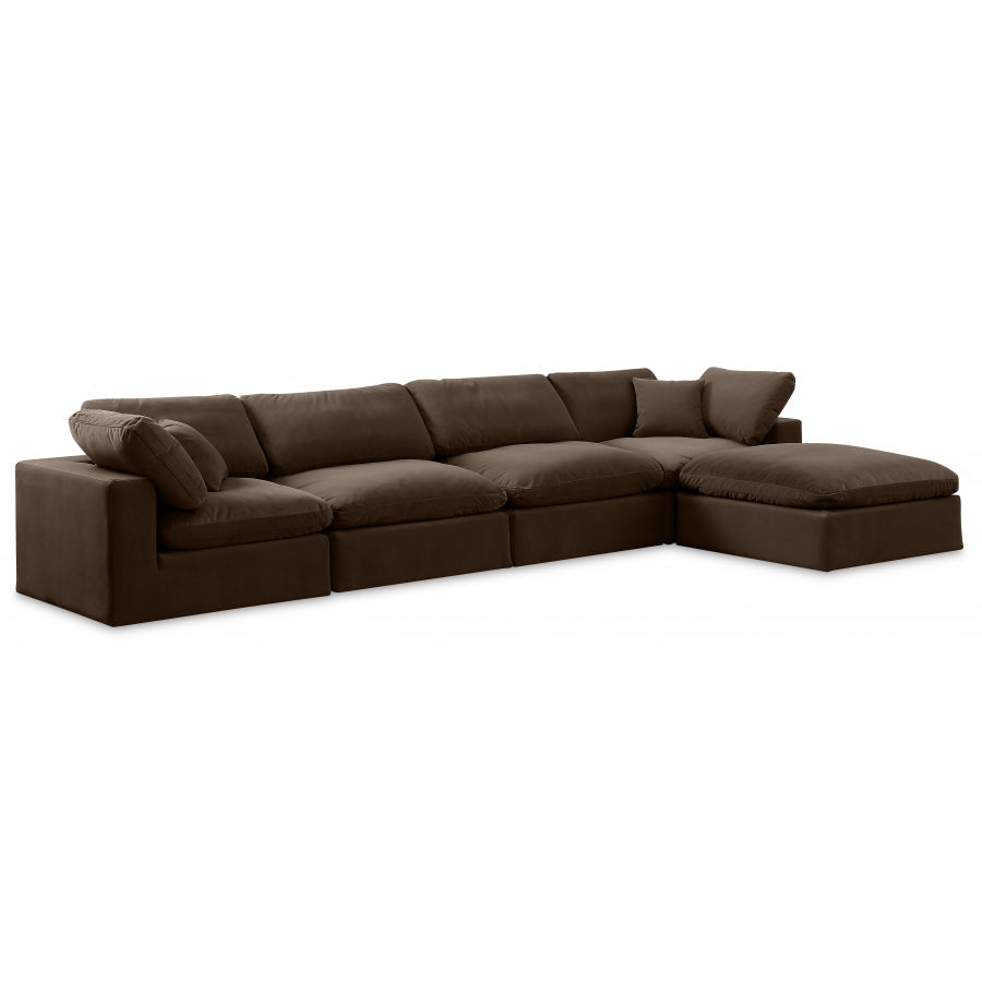 Comfy Velvet Sectional