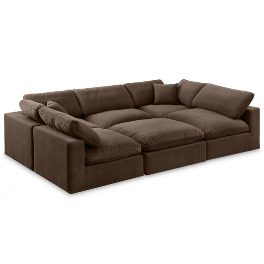 Comfy Velvet Sectional