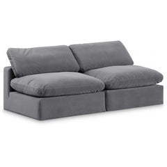 Comfy Velvet Sofa