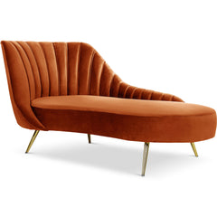 Margo Velvet Chaise Lounge