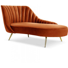 Margo Velvet Chaise Lounge