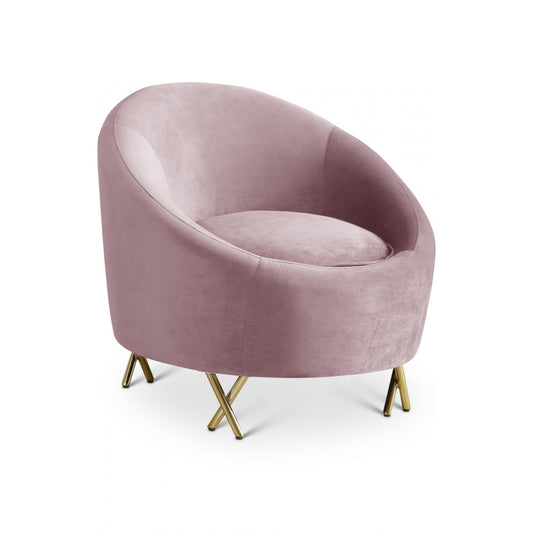 Serpentine Velvet Chair