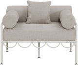 Portofino - Resilient Water Repellent Fabric Upholstered Outdoor Patio Chair