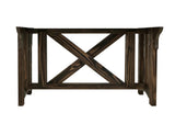 Dutton Dining Table - Rustic Country Cottage Style Trestle Base