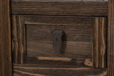1 Drawer Chairside Table - Dutton Rustic Cottage Style