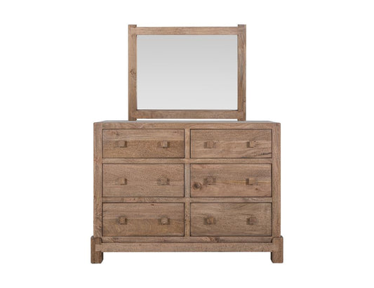 Atenas Bedroom Mirror | Mango Wood with Dovetail Joinery