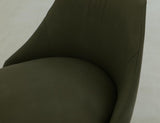 Wooden Frame Barstool 30" - Mezquite Modern Design Green Upholstered