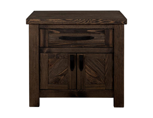 1 Drawer 2 Door Nightstand - Dutton Elegant Design