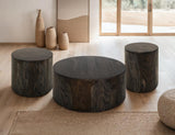 Balam End Table - Handcrafted Mango & Teak Wood
