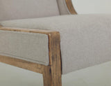 Balam Wooden Dining Chair - Melina Wood Upholstered Seat