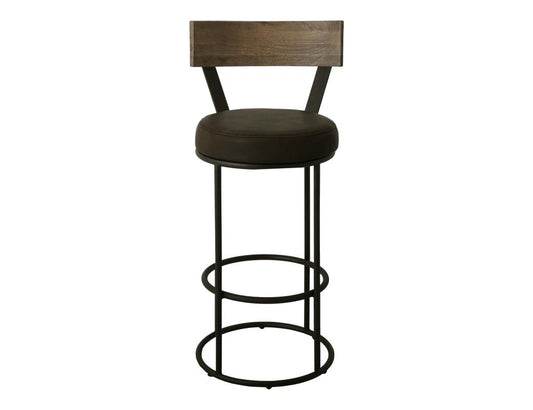 Xel-Ha 30" Upholstered Barstool | Industrial & Rustic Design