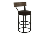Xel-Ha 24" Upholstered Barstool | Industrial & Rustic Design
