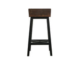 30" Wooden Stool - Pueblo Two Tone Distressed Pine