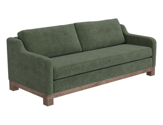 Wooden Frame Sofa with Block Feet - Samba Collection