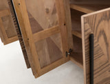 4 Door Console Table - Verona Mango Wood Storage Furniture