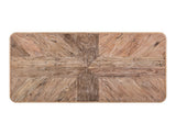 Balam Dining Table - Mango Wood with Lacquer White Finish