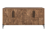 4 Door Console Table - Verona Mango Wood Storage Furniture