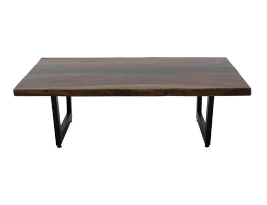 Riverwood Parota Wood Cocktail Table | Modern Epoxy Resin Design