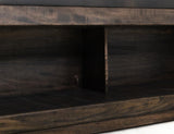 Balam Wooden Bench with Cushioned Seat | Sustainable Mango Wood