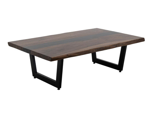Riverwood Parota Wood Cocktail Table | Modern Epoxy Resin Design