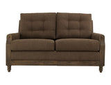 Wooden Frame Upholstered Loveseat | Xel-Ha II Collection