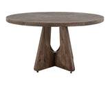 Natural Teca Round Dining Table 47 - Teak Wood Design
