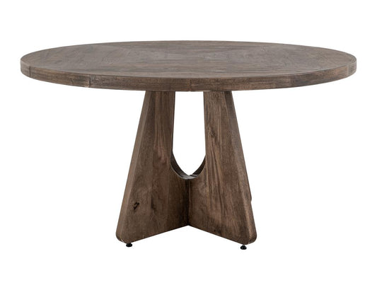 Natural Teca Round Dining Table 55 - Teak & Mango Wood