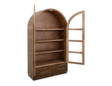 2 Drawer & 2 Glass Door Cabinet | Balam Collection Showcase Storage