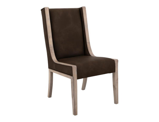 Balam Wooden Dining Chairs | Melina Wood Upholstered Seating